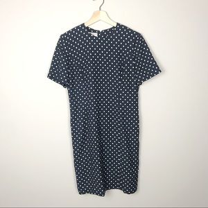 Liz Claiborne Polka Dot Dress Knee Length